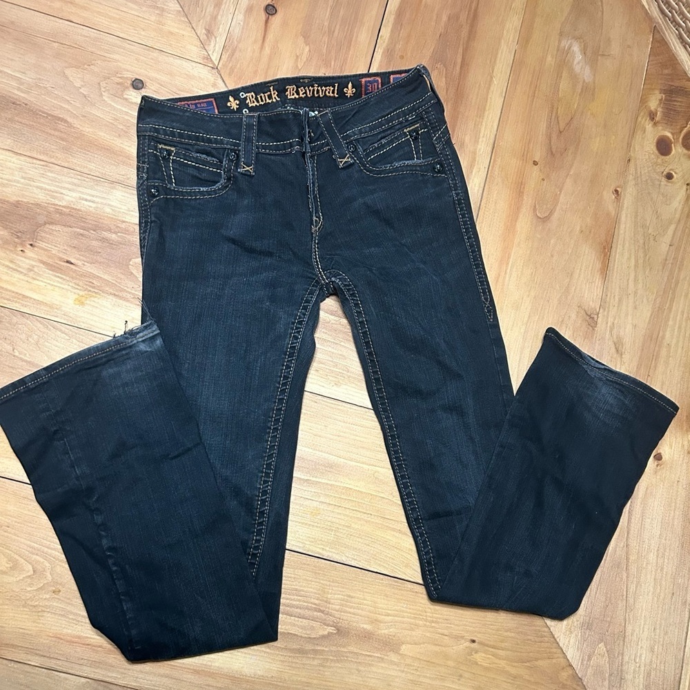 Rock Revival Women's Black Boot Cut Jeans